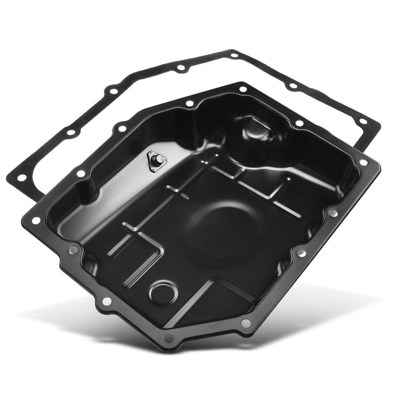 Transmission Oil Pan with Gasket & Drain Plug for Chrysler 300 2005-2010 Dodge