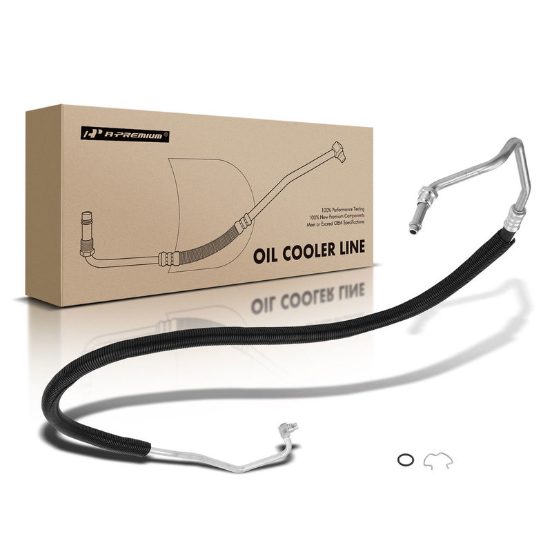 Inlet Lower Engine Oil Cooler Hose Assembly for Chevy GMC C/K 1500 2500 3500