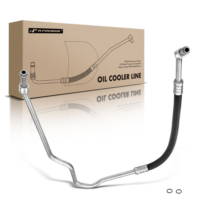 Outlet Upper Engine Oil Cooler Hose Assembly for Chevy S10 Blazer GMC S15 Jimmy