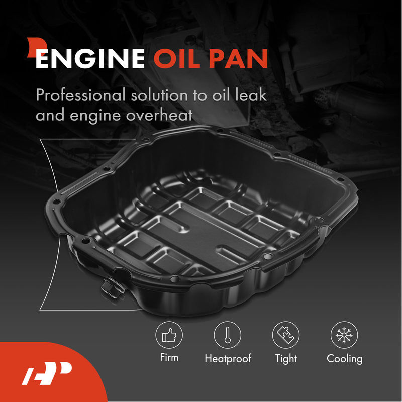 Engine Oil Pan for Hyundai Santa Fe 2002-2004 Sonata Kia Optima L4 2.4L
