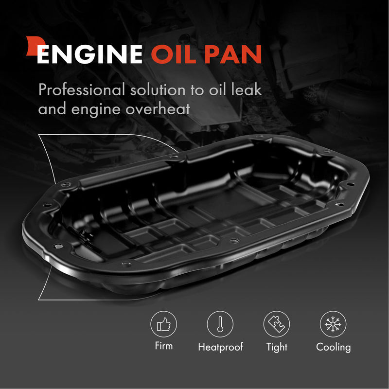 Front Wet Sump Retrofit Engine Oil Pan for Chevy LS LS1 LS2 LS3 LSX V8 4.8L 6.2L