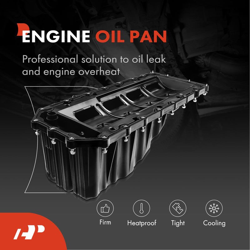 Engine Oil Pan w/ Bolts for Jeep WK2 Grand Cherokee Dodge Durango 2011-2015 5.7L