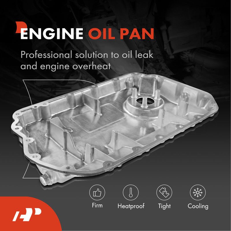 Lower Engine Oil Pan for Audi A4 A4 Quattro S4 A6 A6 Quattro Passat V6 2.7L 2.8L