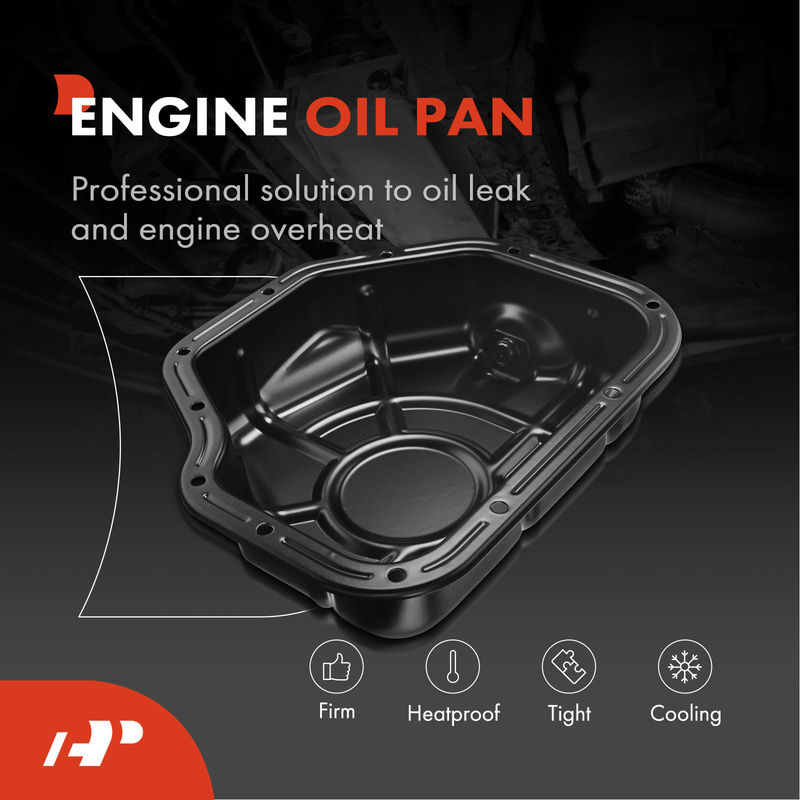 Lower Engine Oil Pan Sump for Hyundai Santa Fe Kia Optima Rondo V6 2.7L 06-10