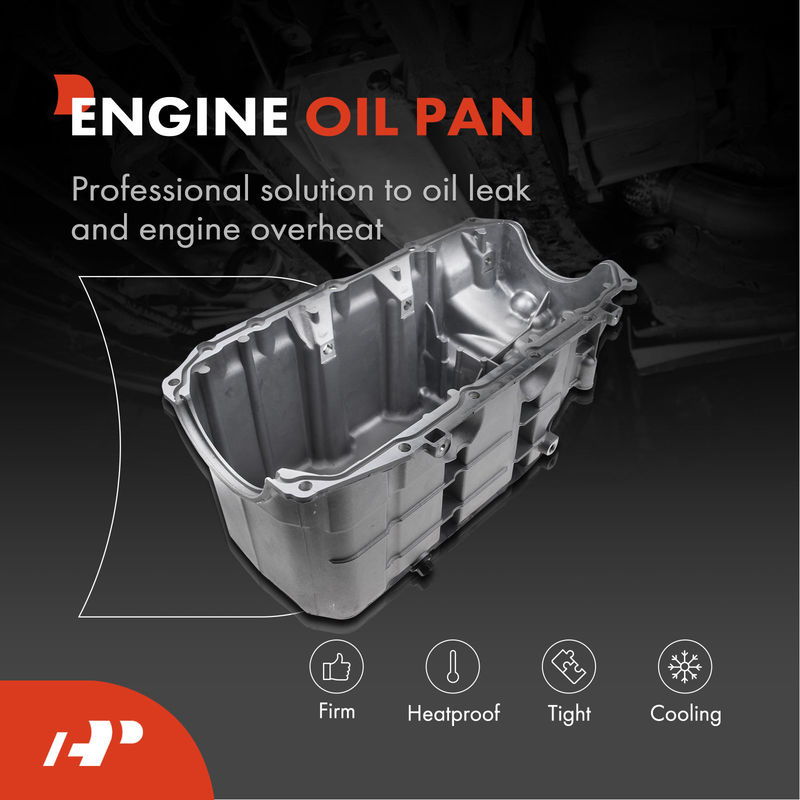 Engine Oil Pan w/ 12 Bolt Holes for Buick Chevrolet Oldsmobile Pontiac 3.1L 3.4L