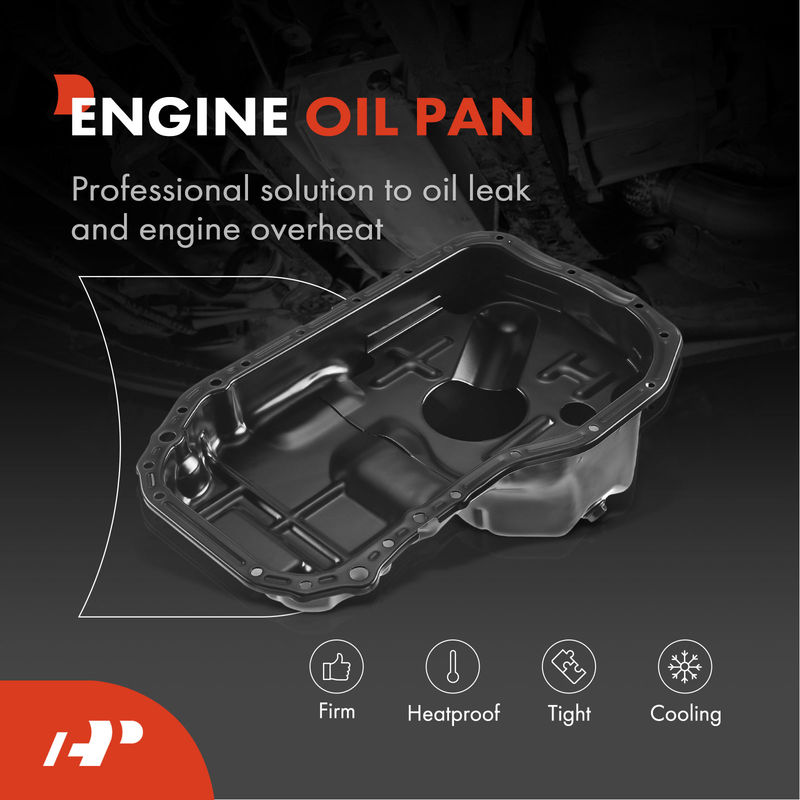 Lower Engine Oil Pan for Mitsubishi Lancer Outlander L4 2.4L 2003-2006
