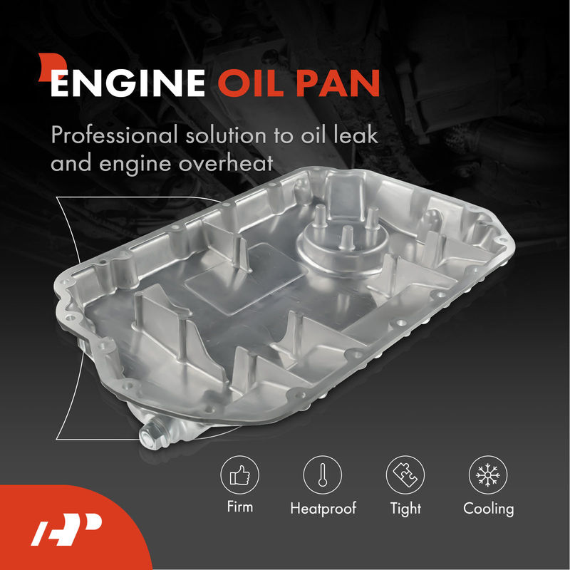 Lower Engine Oil Pan for Audi A4 A4 Quattro S4 A6 A6 Quattro Passat V6 2.7L 2.8L