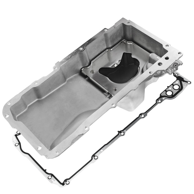 Engine Oil Pan w/ Gasket for Chevy Silverado 1500 Tahoe GMC Sierra 1500 Cadillac