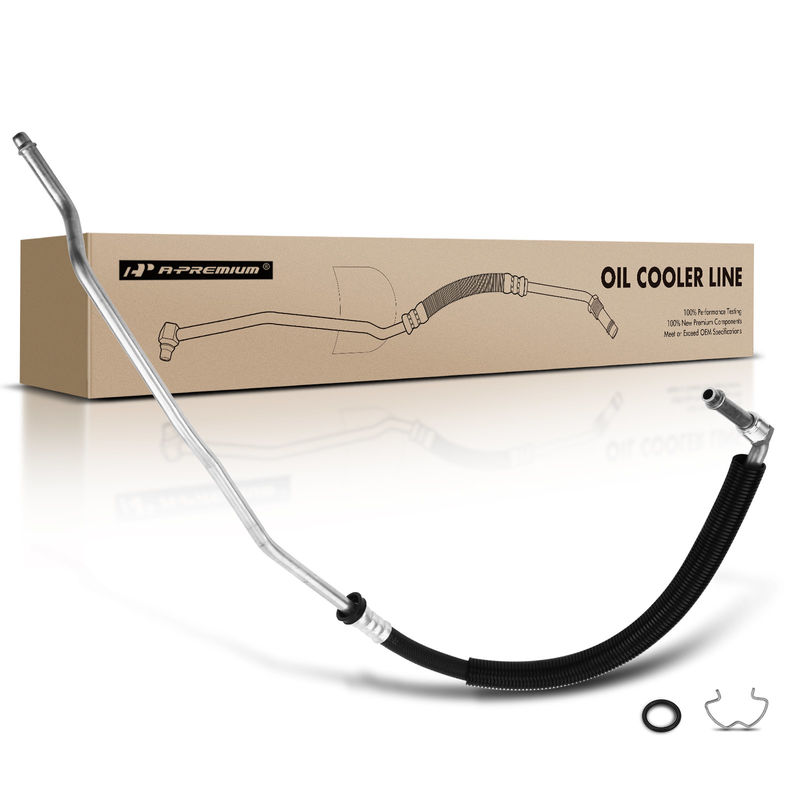 Outlet Lower Engine Oil Cooler Hose Assembly for GMC C1500 1996-1998 V6 4.3L