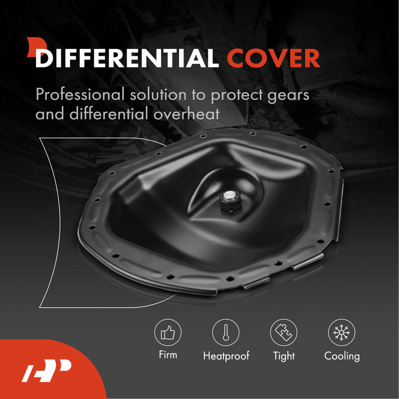 Rear Differential Cover w/ 11.5'' Gear for Chevy Silverado GMC Sierra 2001-2011