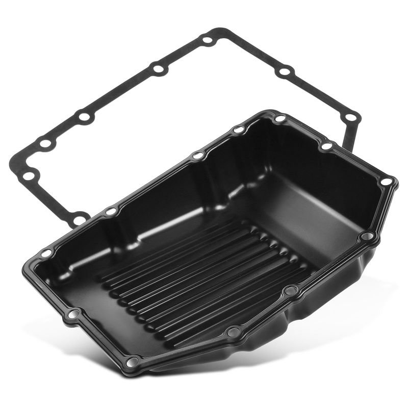 Transmission Oil Pan with Gasket for Land Rover LR2 Range Rover Evoque 2.0L 3.2L