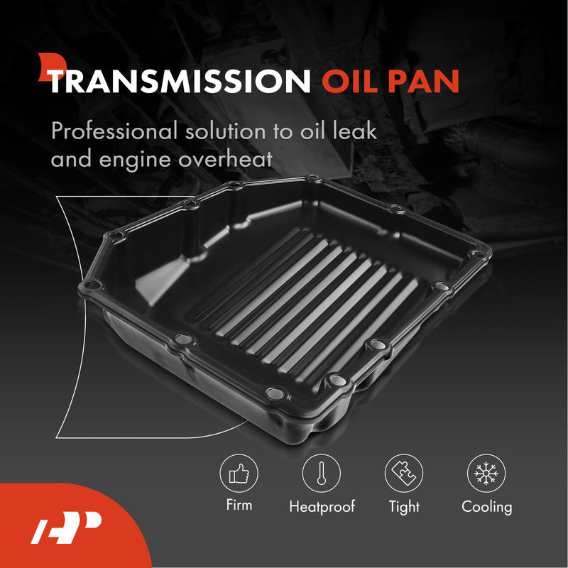 Transmission Oil Pan with Gasket for Land Rover LR2 Range Rover Evoque 2.0L 3.2L