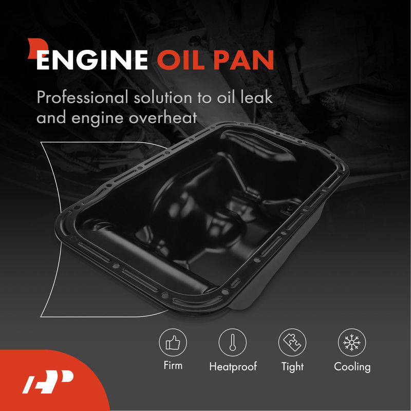 Engine Oil Pan Sump Rear for Toyota 4Runner Pickup 1988-1995 T100 V6 3.0L 4WD