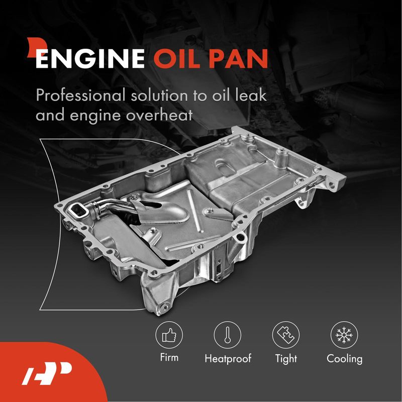 Engine Oil Pan for Chevrolet Malibu HHR Equinox Cobalt 2005-2014 2.0L 2.2L 2.4L