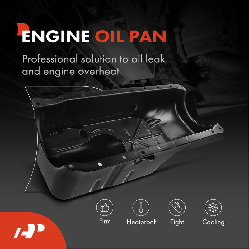 Engine Oil Pan w/ 20 Bolt Holes for Chevy Kodiak GMC Topkick V8 7.4L 6.0L