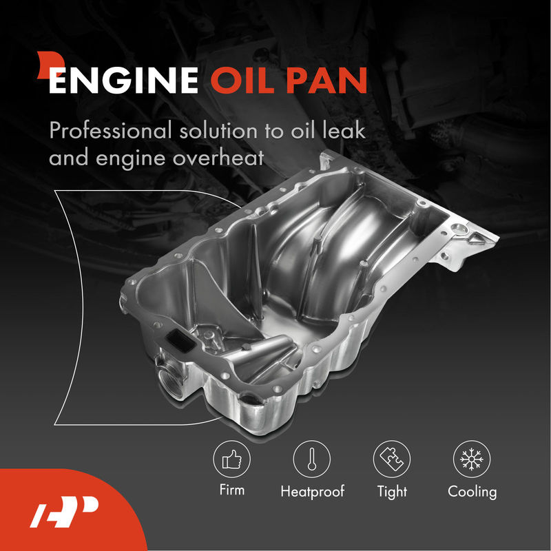 Aluminum Engine Oil Pan for Chevrolet Cruze Sonic Trax 2011-2017 L4 1.4L