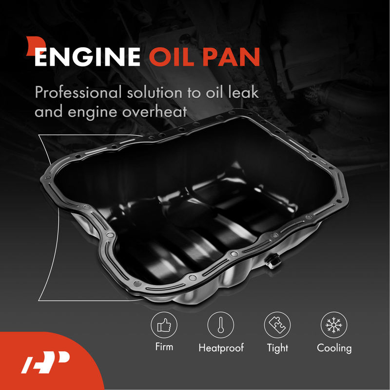 Engine Oil Pan for Chrysler Dodge Jeep Hyundai Kia L4 2.0L L4 2.4L 2005-2016