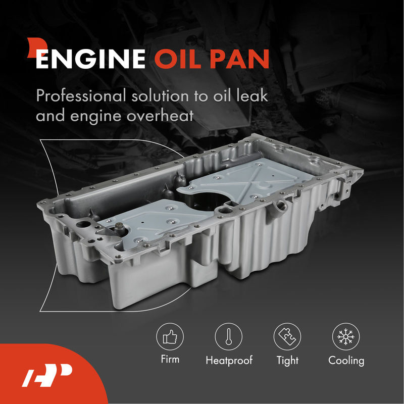 Engine Oil Pan without Calif Emissions for Volvo C30 S40 V50 V60 04-06 2.4L 2.5L