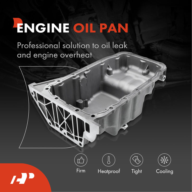 Engine Oil Pan Sump for Cadillac CTS 2003-2004 V6 3.2L Gas DOHC