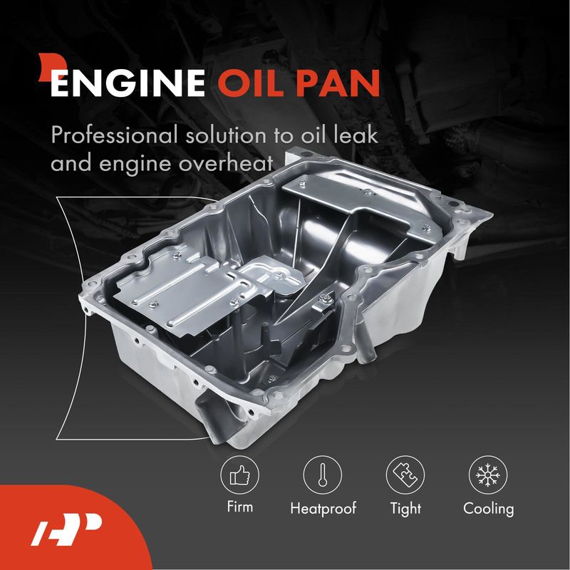 Engine Oil Pan for Ford Escape Fusion Focus Lincoln MKC 2.5 2.3 2.0L
