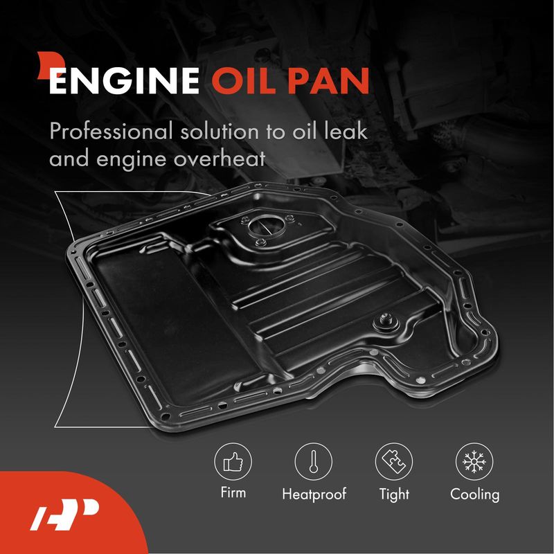 Engine Oil Pan Sump for BMW E32 E34 530i 540i 740i 740iL 840Ci V8 4.0/4.4L 93-03