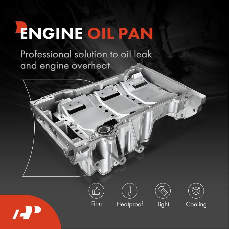 Engine Oil Pan for Buick Cadillac 2008-2016 Chevrolet GMC Pontiac 3.0L 3.6L