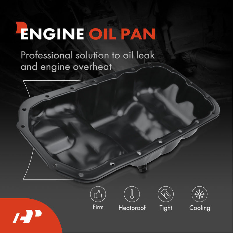 Engine Oil Pan Sump with 19-Hole for Mazda 626 1983-1897 L4 2.0L