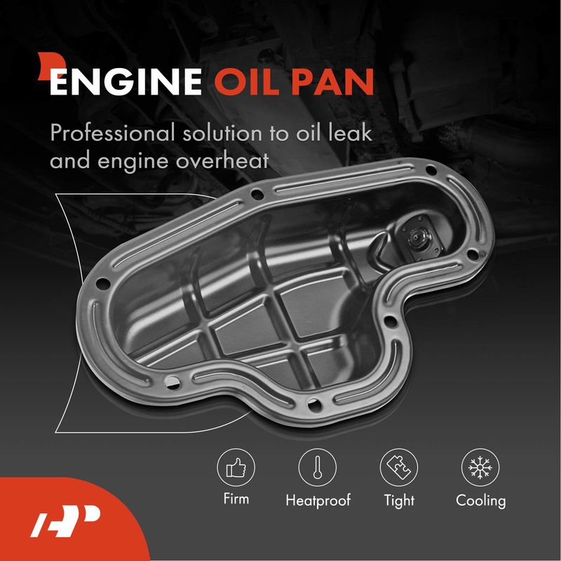 Lower Engine Oil Pan for Nissan Pathfinder 2001-2004 Infiniti QX4 2001-2003 3.5L