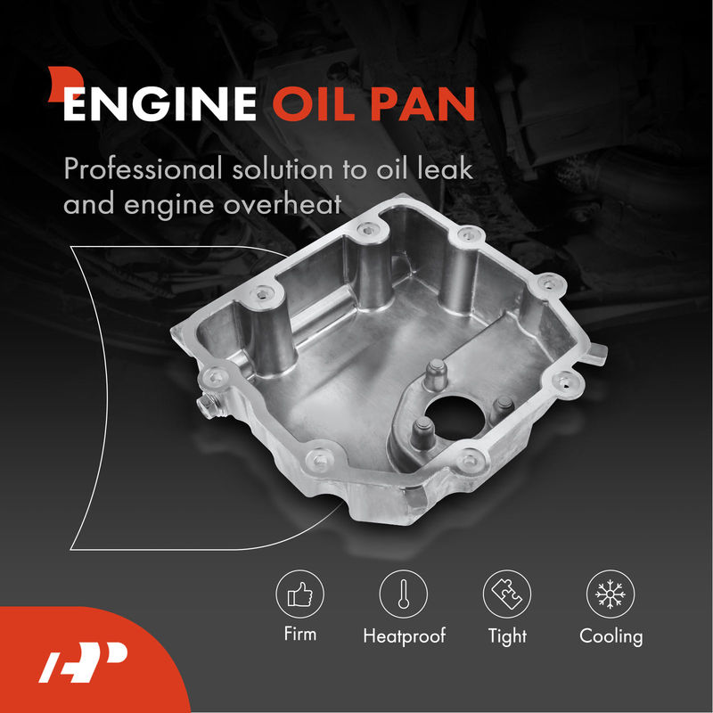 Lower Engine Oil Pan for Jaguar XF 2016-2019 XE 2018 XJ 2010 2.0L 3.0L 5.0L
