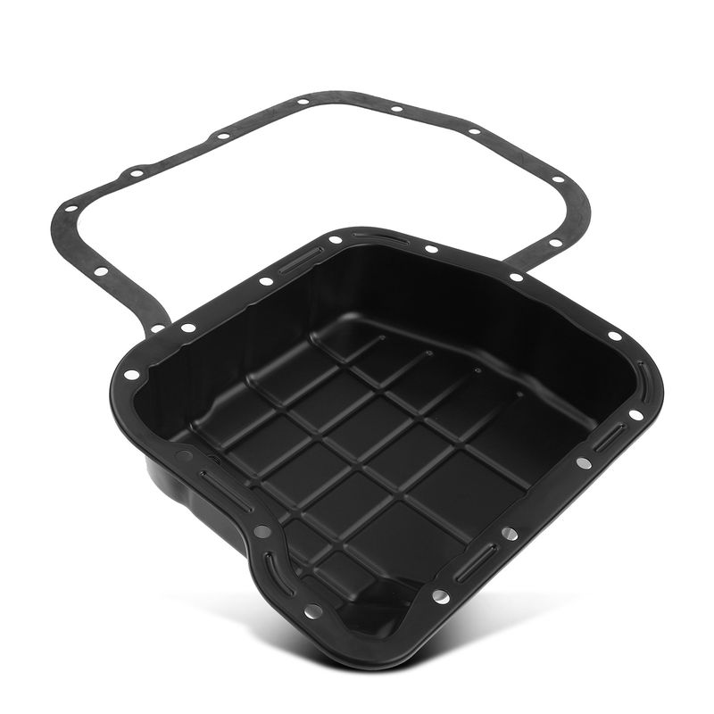 Transmission Oil Pan w/ Drain Plug for Dodge Dakota Durango Ram 1500 2500 3500