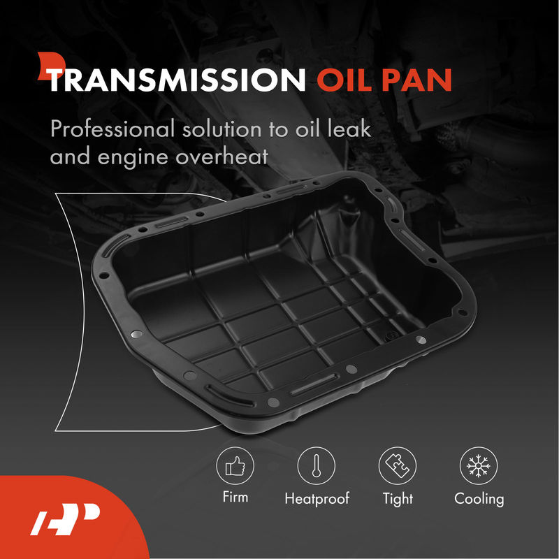 Transmission Oil Pan w/ Drain Plug for Dodge Dakota Durango Ram 1500 2500 3500