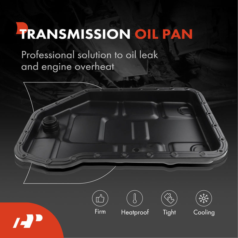 Transmission Oil Pan with Drain Plug & Gasket for Audi A4 Volkswagen Passat Auto