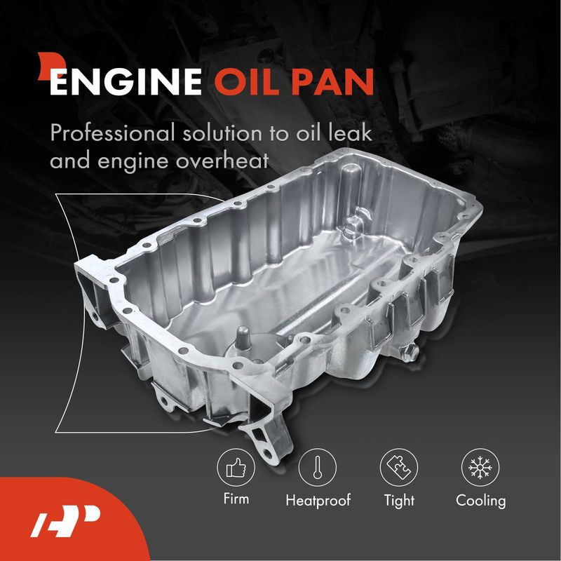 Engine Oil Pan Lower for Volkswagen Jetta Beetle Golf Audi A3 L4 2.0L