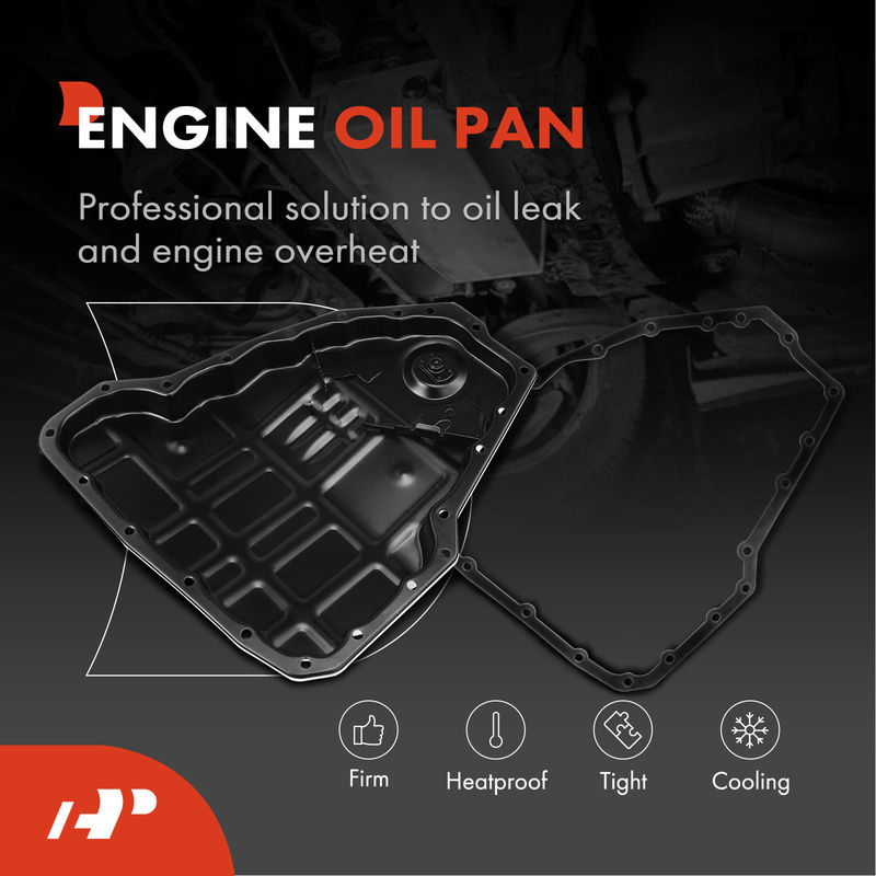 Transmission Oil Pan with Gasket for Nissan Maxima Quest Sentra Infiniti I30 I35