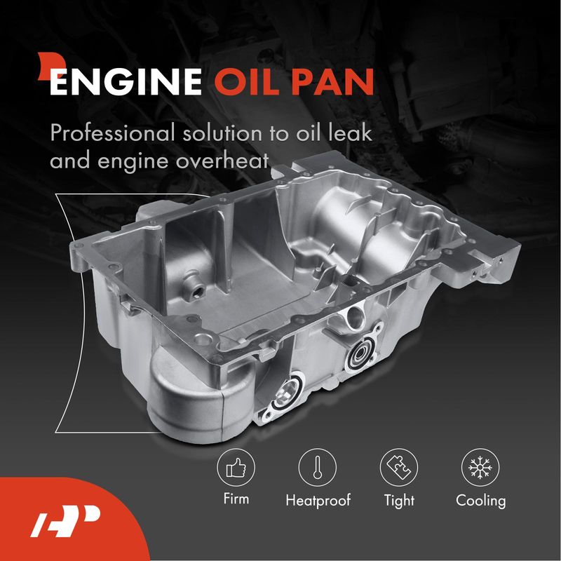 Engine Oil Pan for Volvo S60 S80 S90 V60 XC60 XC70 XC90 L4 2.0L L6 3.0L 3.2L