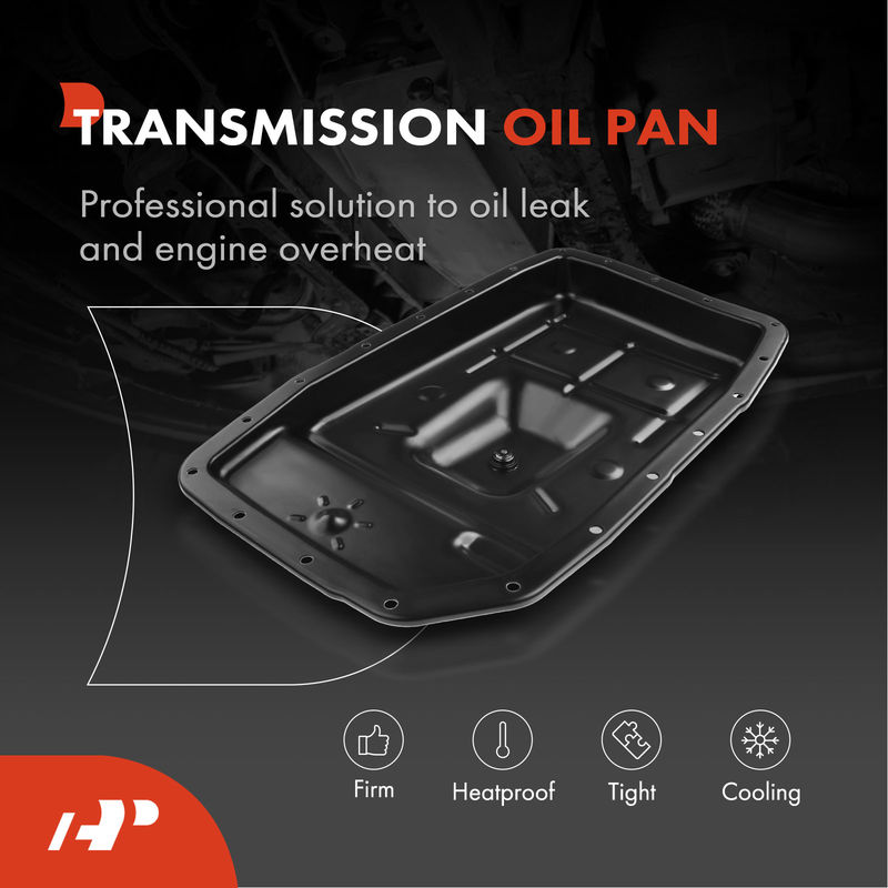 Transmission Oil Pan with Gasket for Ford F-150 11-18 Lincoln Mustang Lincoln