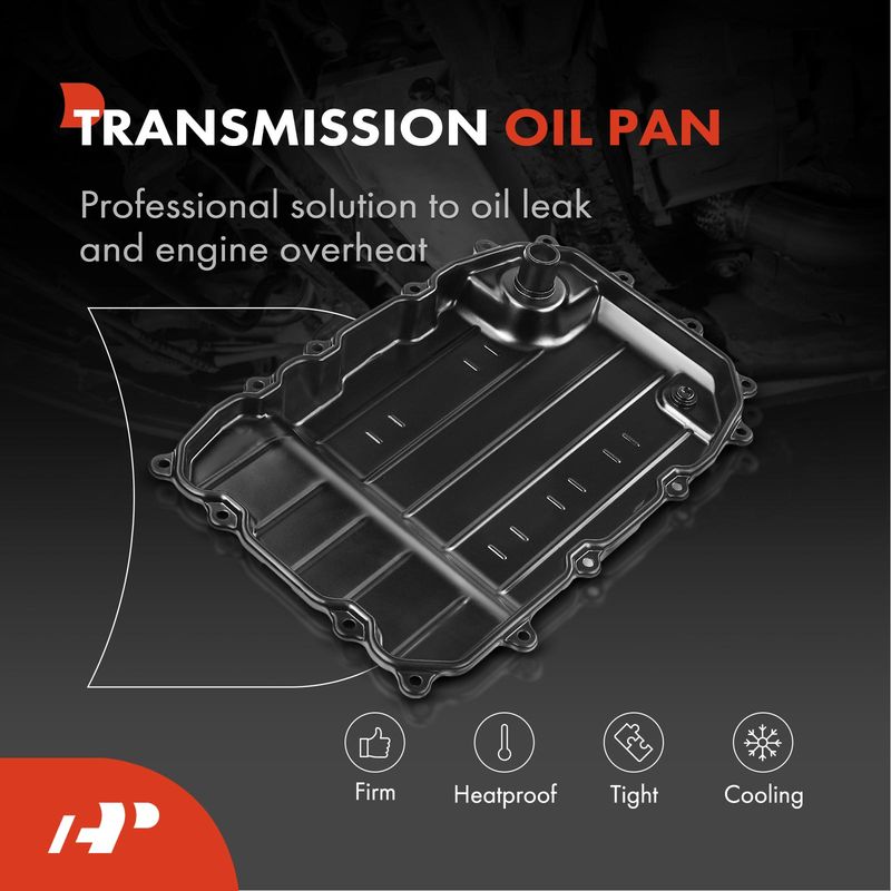 Transmission Oil Pan with Gasket for VW Touareg Porsche Cayenne Audi Q7 Auto