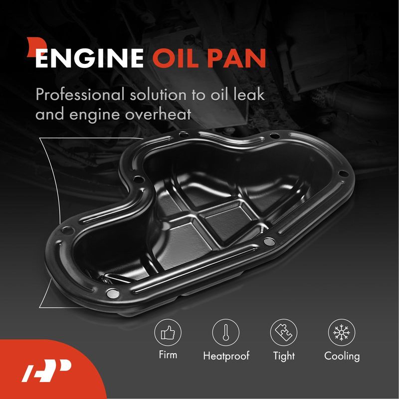 Lower Engine Oil Pan with Gasket for Nissan Pathfinder 01-04 INFINITI QX4 3.5L