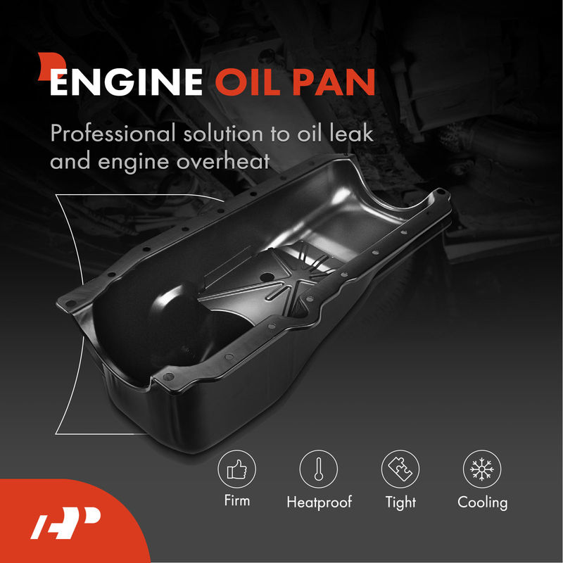 Engine Oil Pan for Cadillac Escalade Chevy C1500 Suburban 5.0L 5.7L 4 Quarts