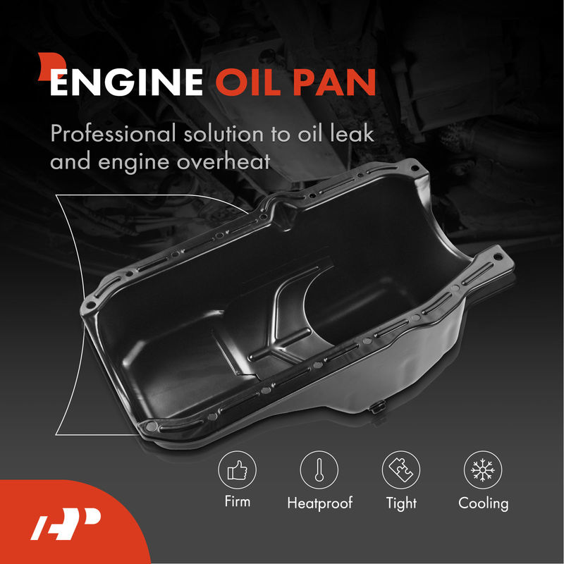 Engine Oil Pan for Chevrolet C1500 K1500 C10 C20 G10 G20 R10 R20 V10 K10 V6 4.3L