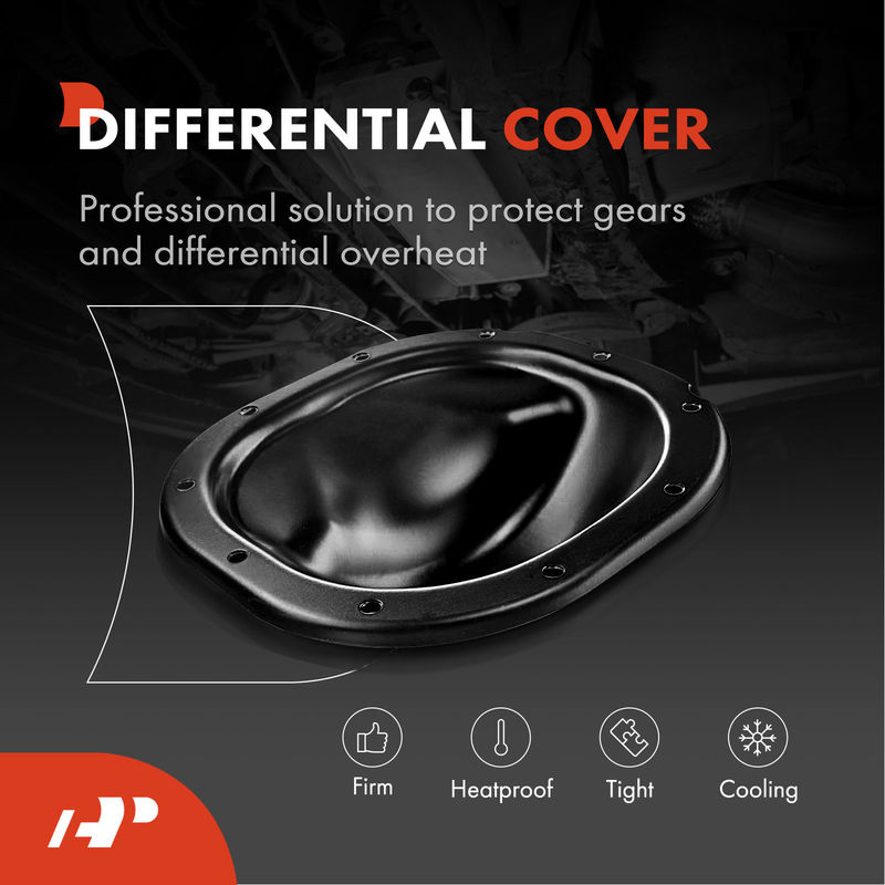 Rear Differential Cover for Ford Aerostar F-150 Lincoln Mark Mazda Mercury 08-14
