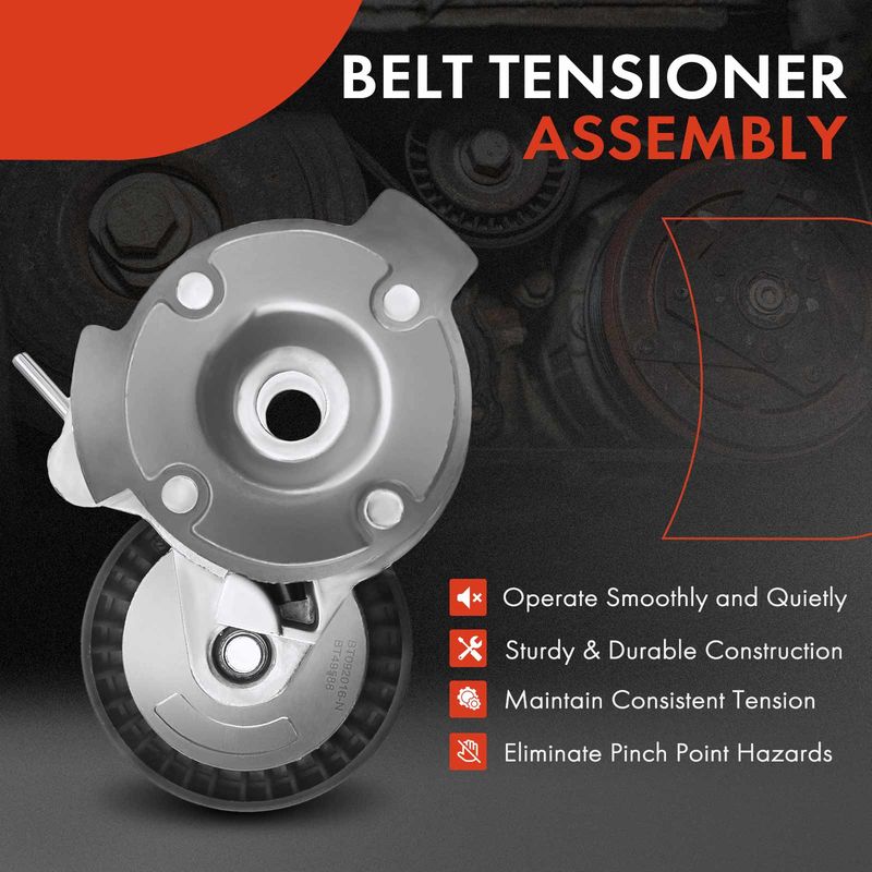 Belt Tensioner for BMW 545i 550i 645Ci 650i 745i 745Li 750i 750Li 760i