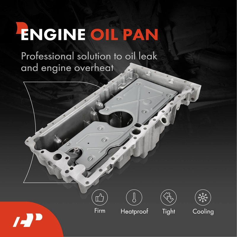 Engine Oil Pan for Volvo S60 V60 XC60 XC70 2012-2016 2.5L Turbo Lower