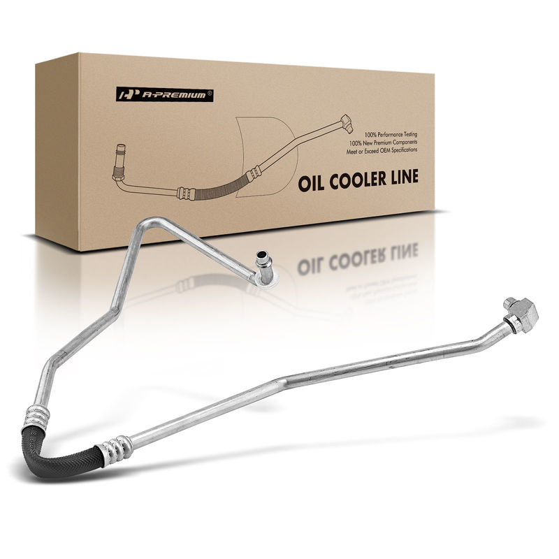 Outlet Lower Engine Oil Cooler Hose Assembly for Chevy GMC Express Savana 96-02