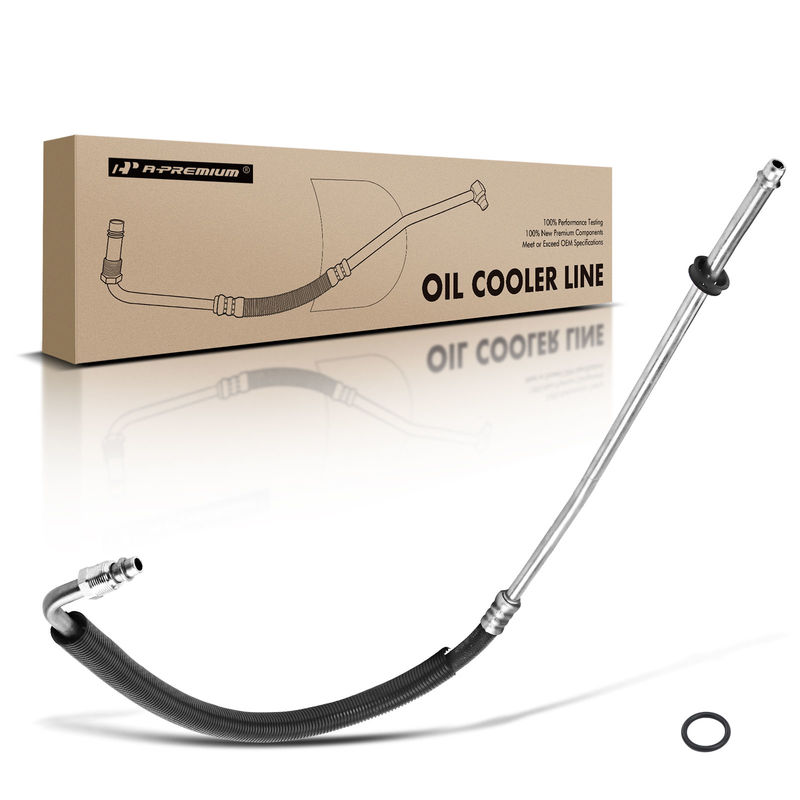 Inlet Lower Engine Oil Cooler Hose Assembly for Chevy GMC C1500 96-99 C2500 96-98