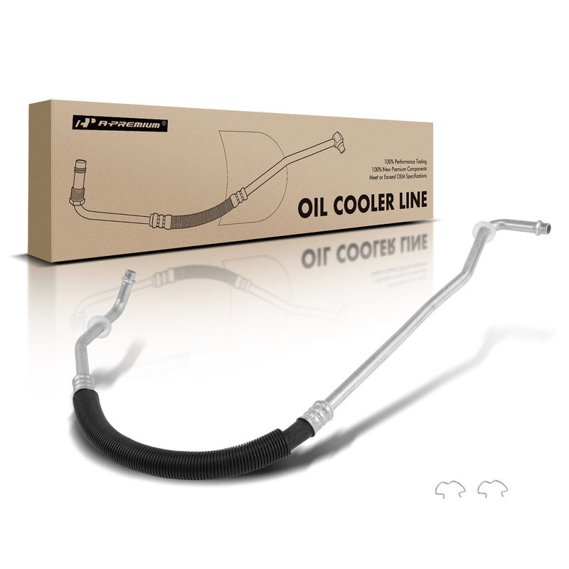 Outlet Engine Oil Cooler Hose Assembly for Chevy GMC Silverado Sierra 2500 HD