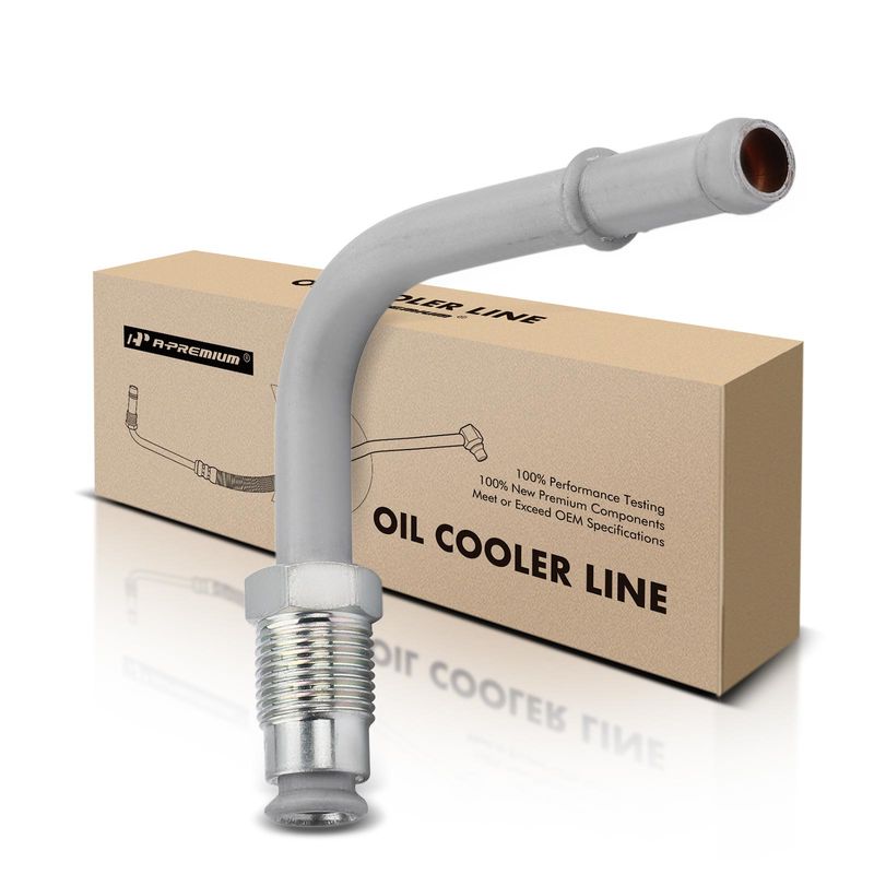Outlet Lower Transmission Oil Cooler Line Assembly for Ford F-150 97-04 F-250