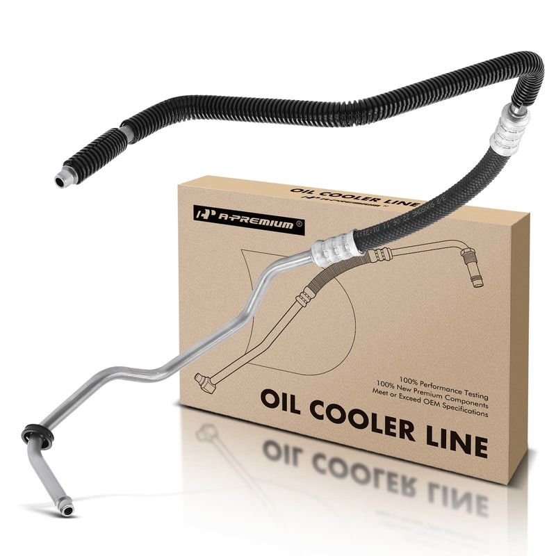 Lower Auto Trans Oil Cooler Line Assembly for Chevy Express GMC Savana 2500 3500