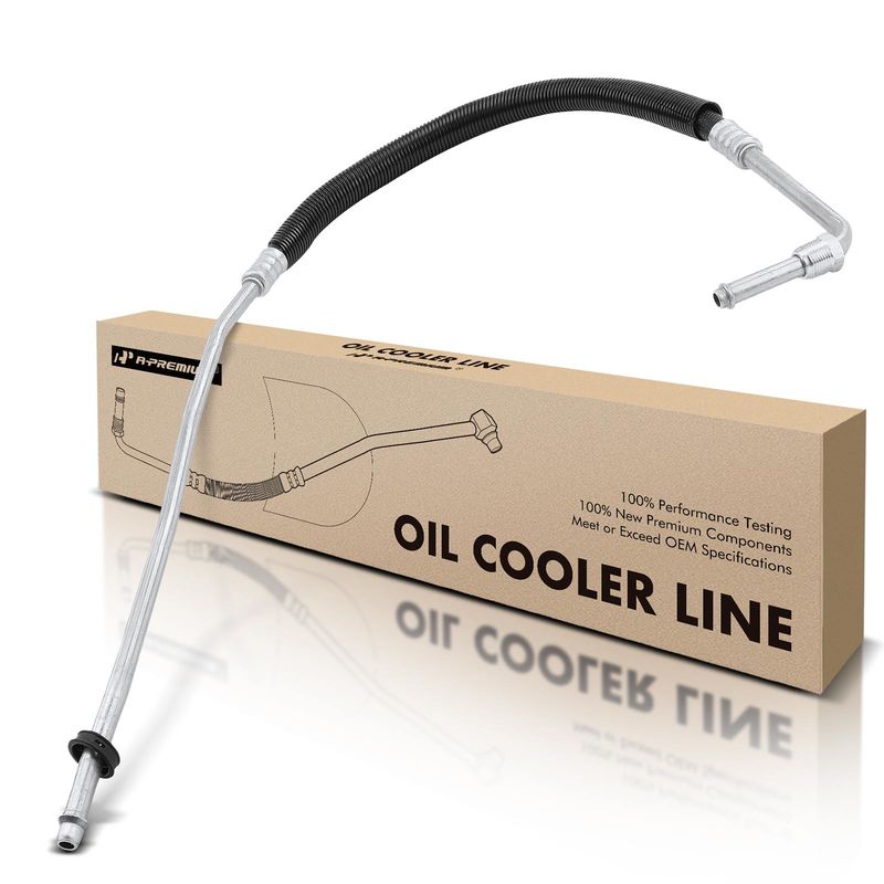 Outlet Lower Engine Oil Cooler Hose Assembly for Chevy GMC K1500 K2500 K3500