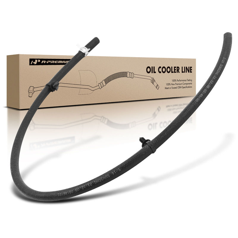 Outlet Lower Transmission Oil Cooler Line Assembly for Ford E-150 E-250 Econoline